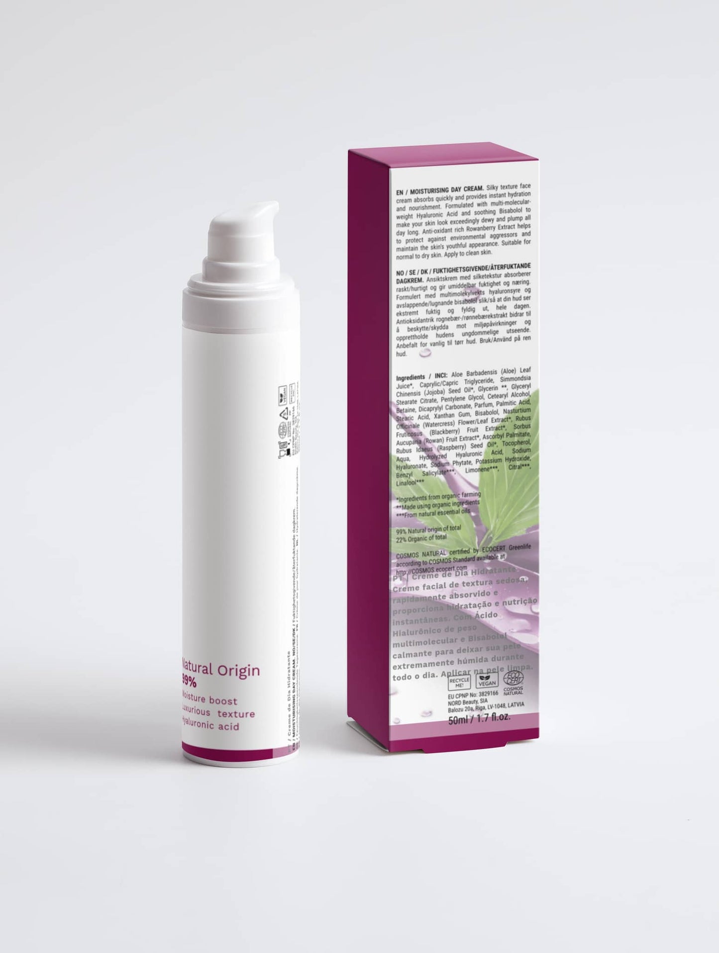 Creme de Dia Hidratante | 50 ml | Unnamed Cosmetics - Unnamed Cosmetics