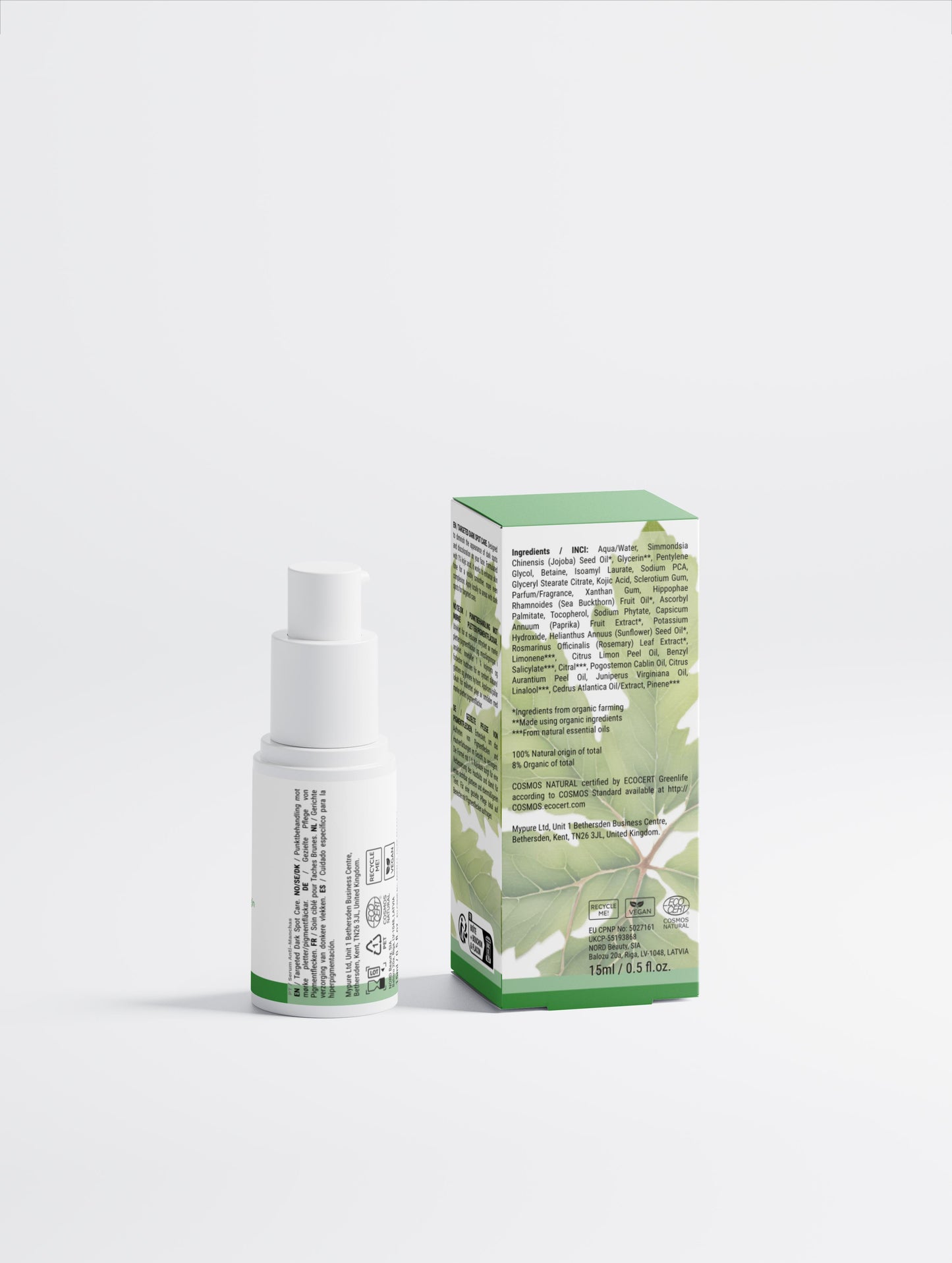 Serum Anti-Manchas com Acido Kojico | 15 ml | Unnamed Cosmetics - Unnamed Cosmetics