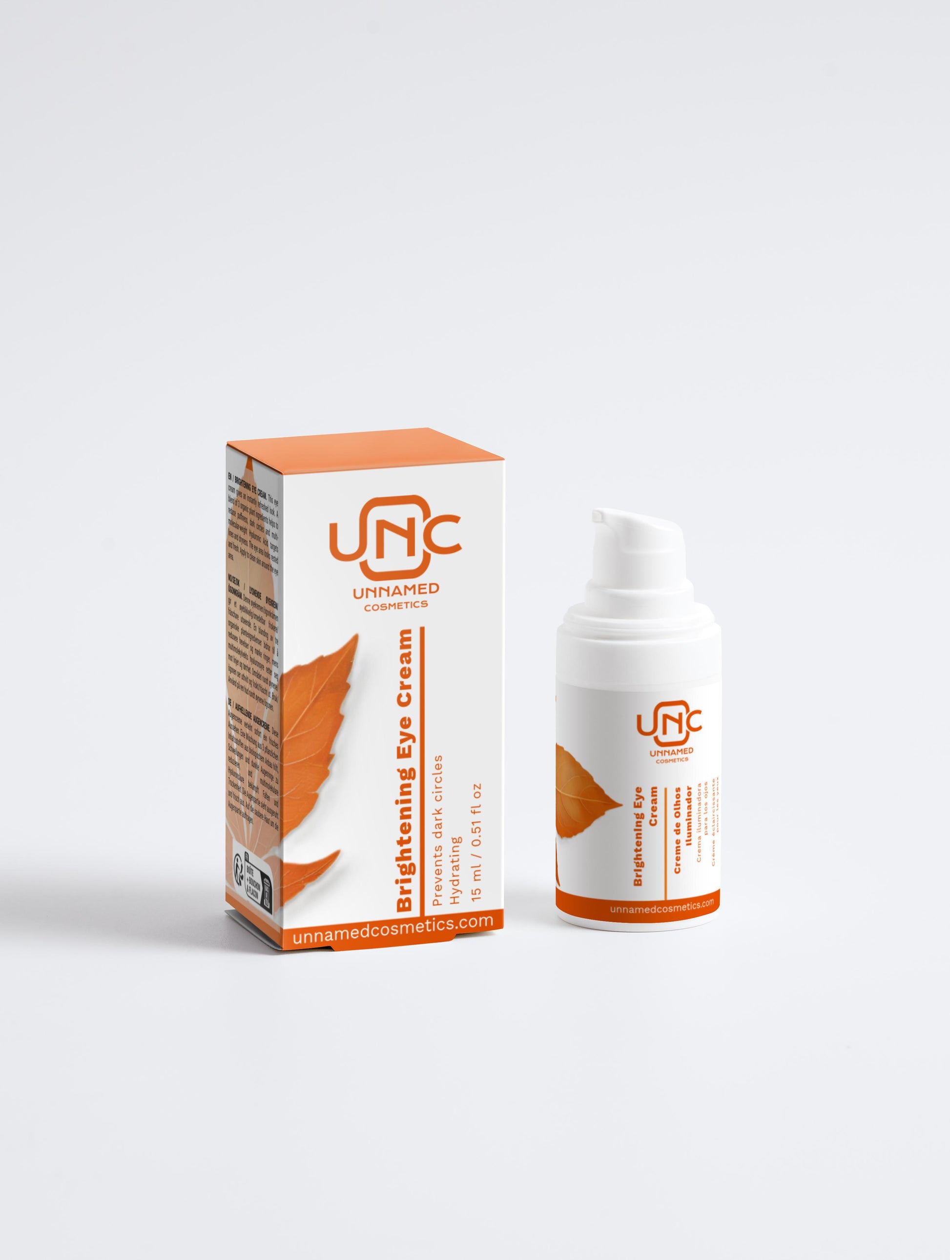 Creme de Olhos Iluminador | 15 ml | Unnamed Cosmetics - Unnamed Cosmetics