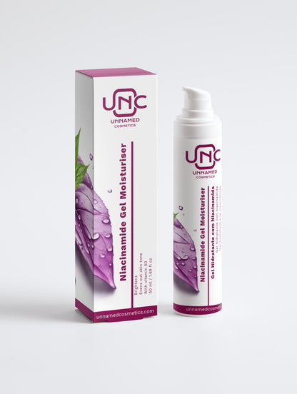 Gel Hidratante com Niacinamida | 50 ml | Unnamed Cosmetics - Unnamed Cosmetics