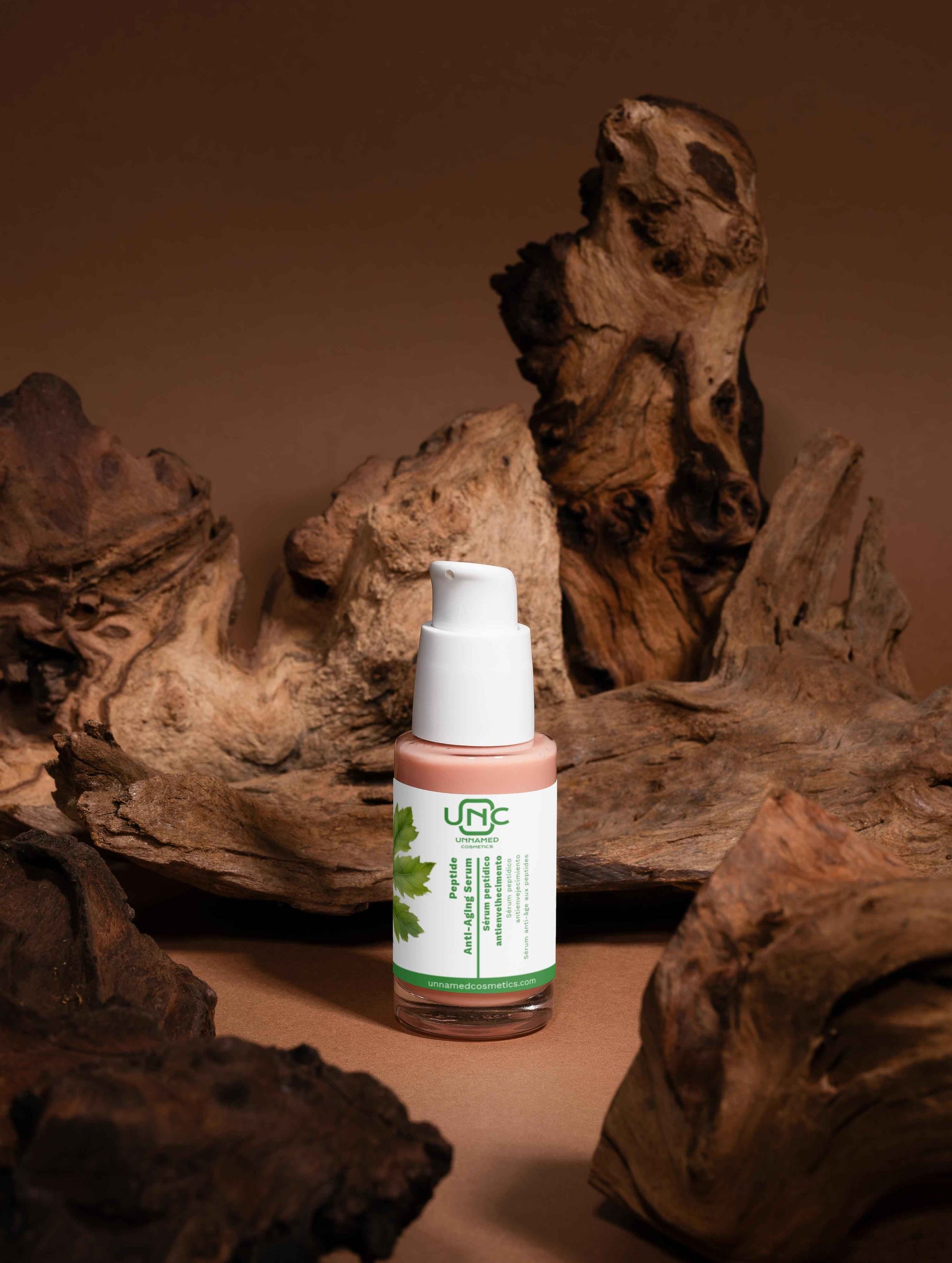 Serum Anti-Idade com Peptideos e Acido Hialuronico | 30 ml | Unnamed Cosmetics